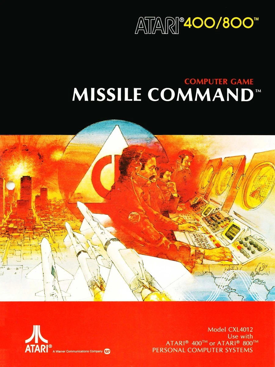 Missile Command box art