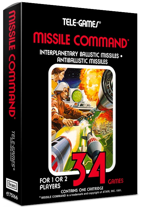 Missile Command box art