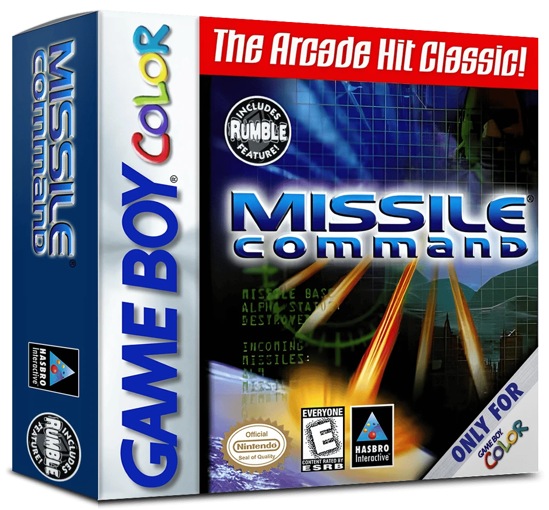 Missile Command box art