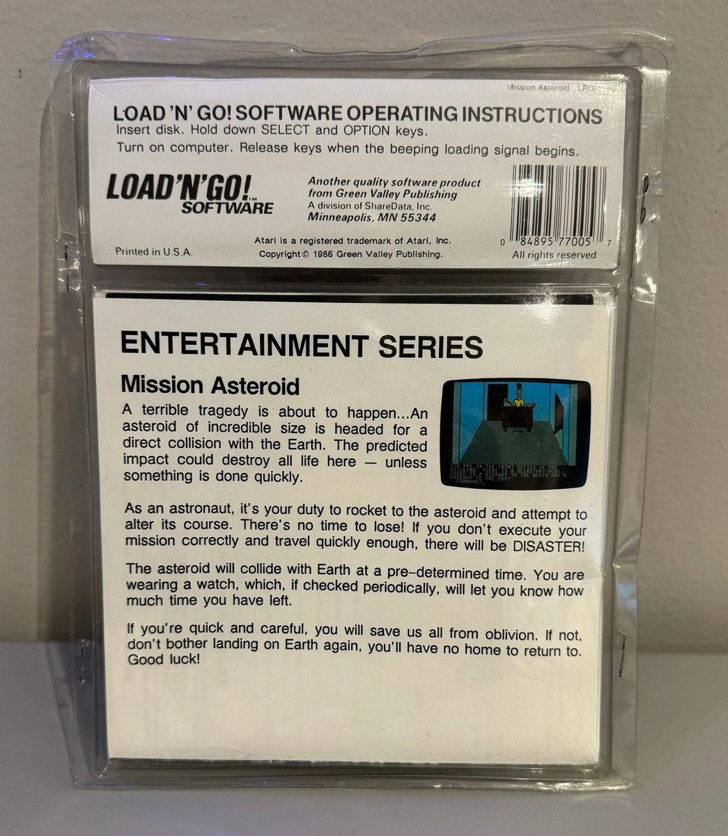 Mission Asteroid box art