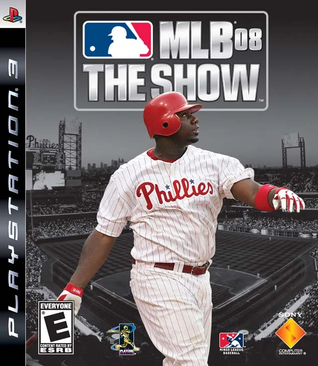 MLB 08 The Show box art