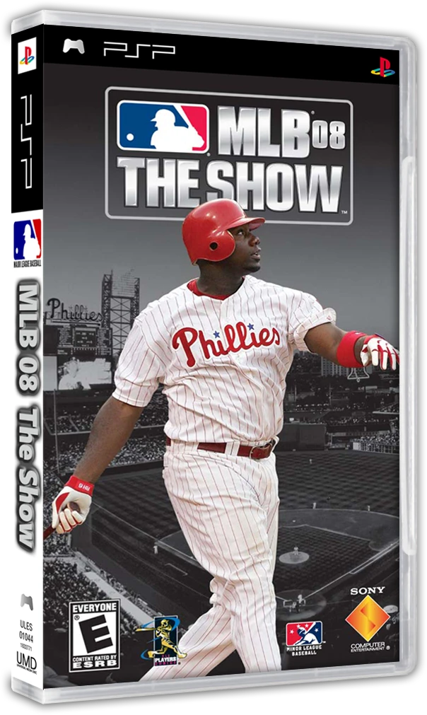MLB 08 The Show box art
