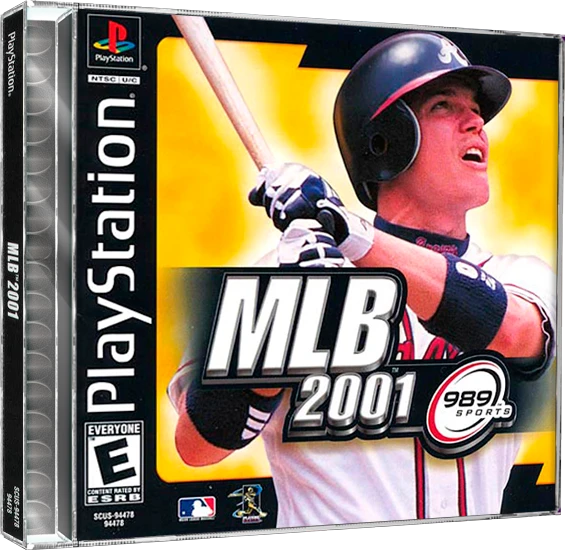 MLB 2001 box art