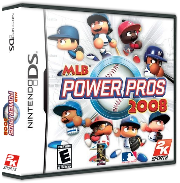 MLB Power Pros 2008 box art
