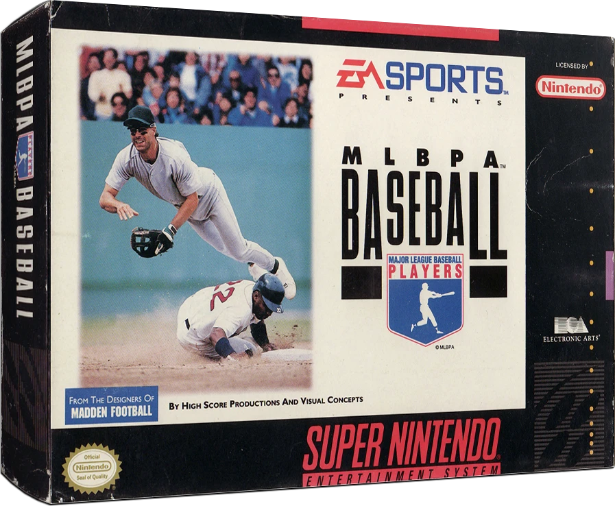 MLBPA Baseball box art
