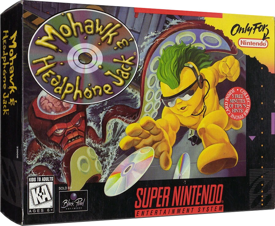 Mohawk and Headphone Jack box art