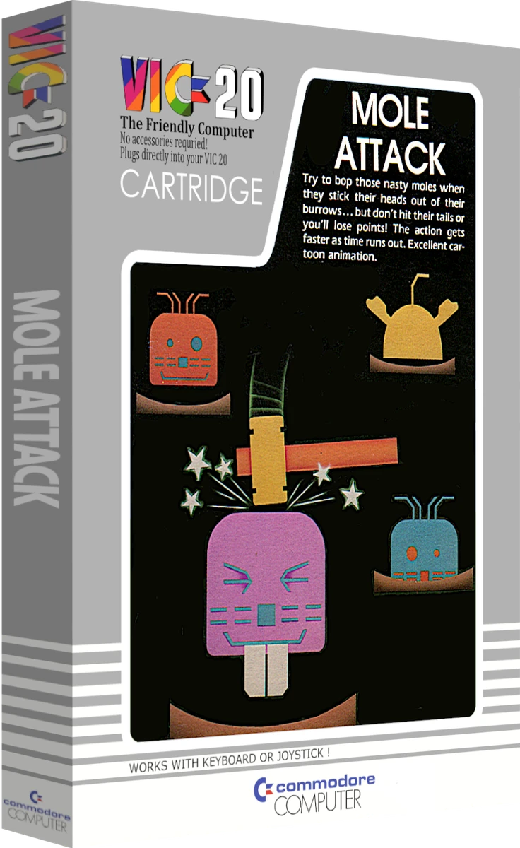 Mole Attack box art