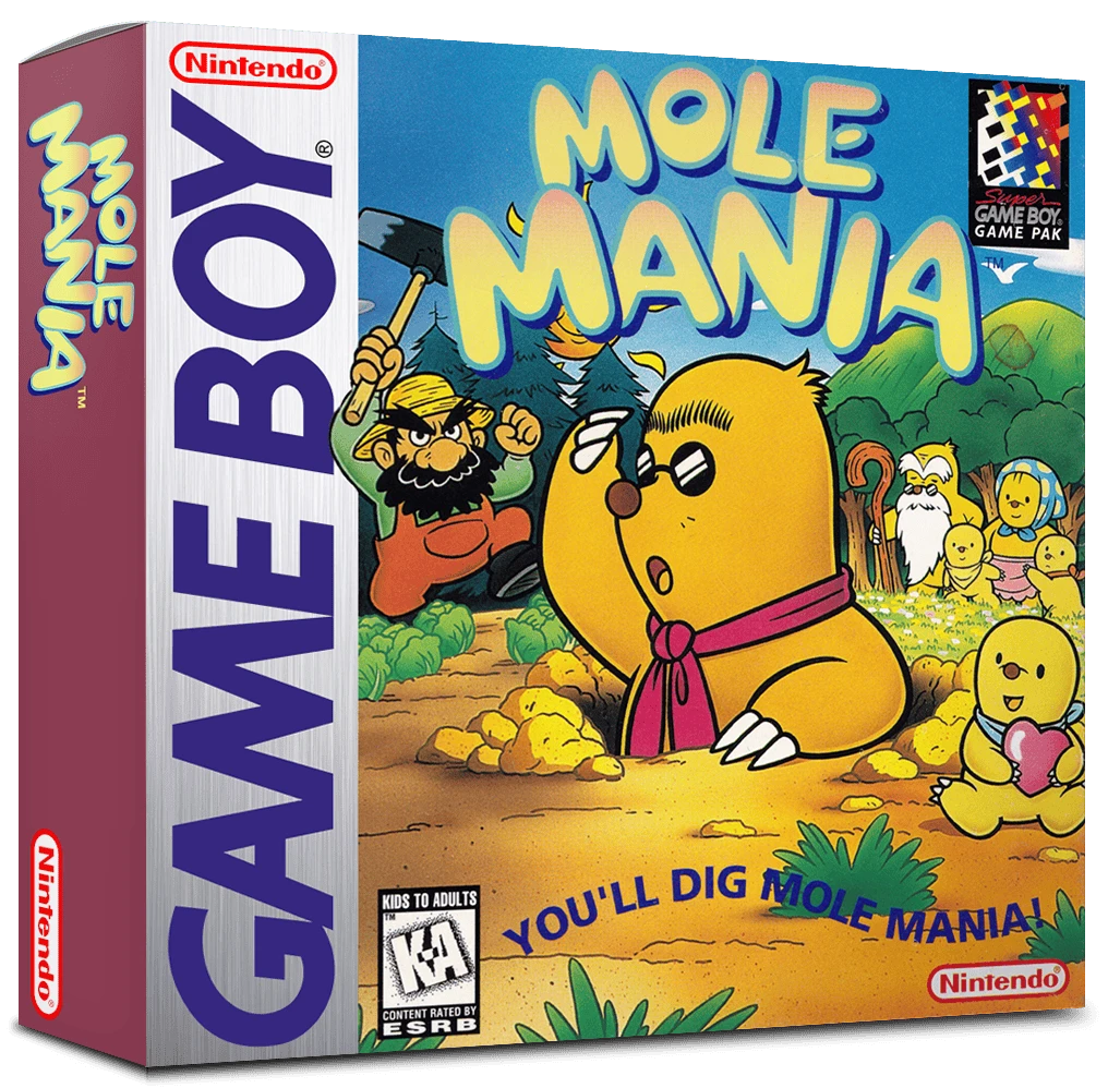 Mole Mania box art