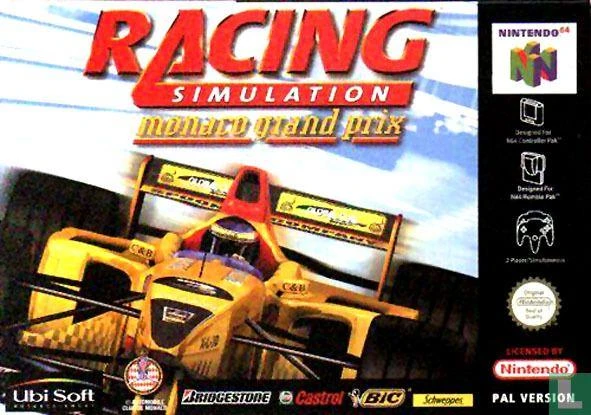 Monaco Grand Prix 2 Racing Simulation box art
