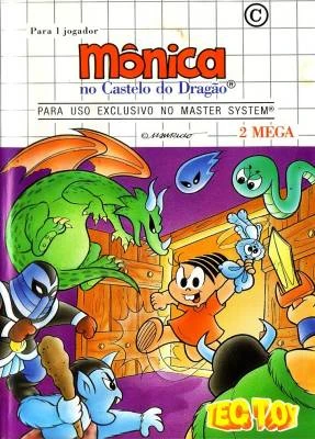 Monica no Castelo do Dragao box art