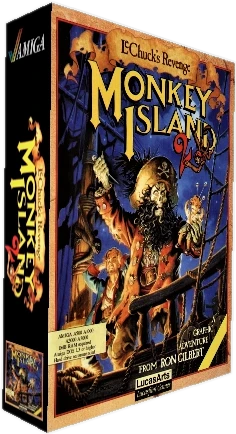 Monkey Island 2: LeChuck's Revenge box art