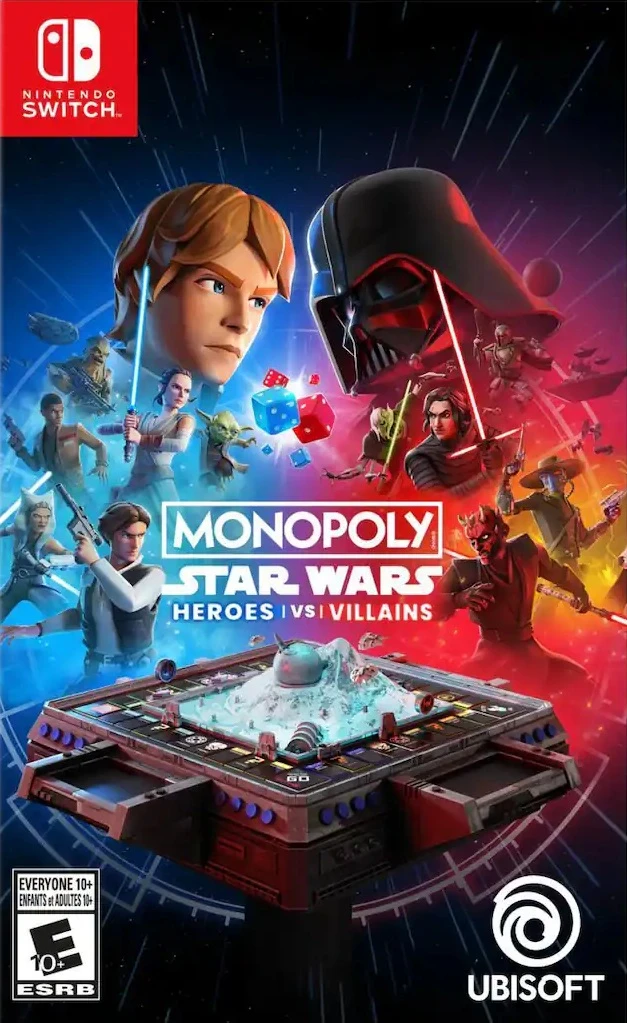 Monopoly: Star Wars Heroes Vs. Villains box art