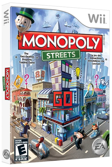 Monopoly Streets box art