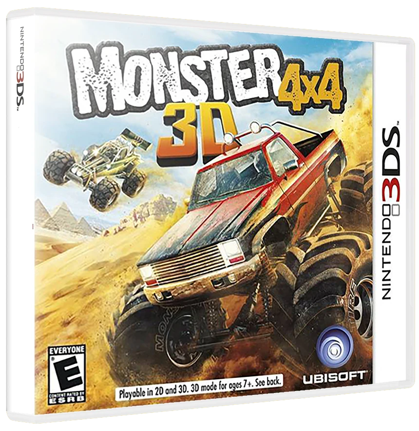 Monster 4x4 3D box art
