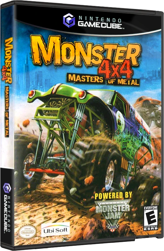 Monster 4x4 Masters of Metal box art