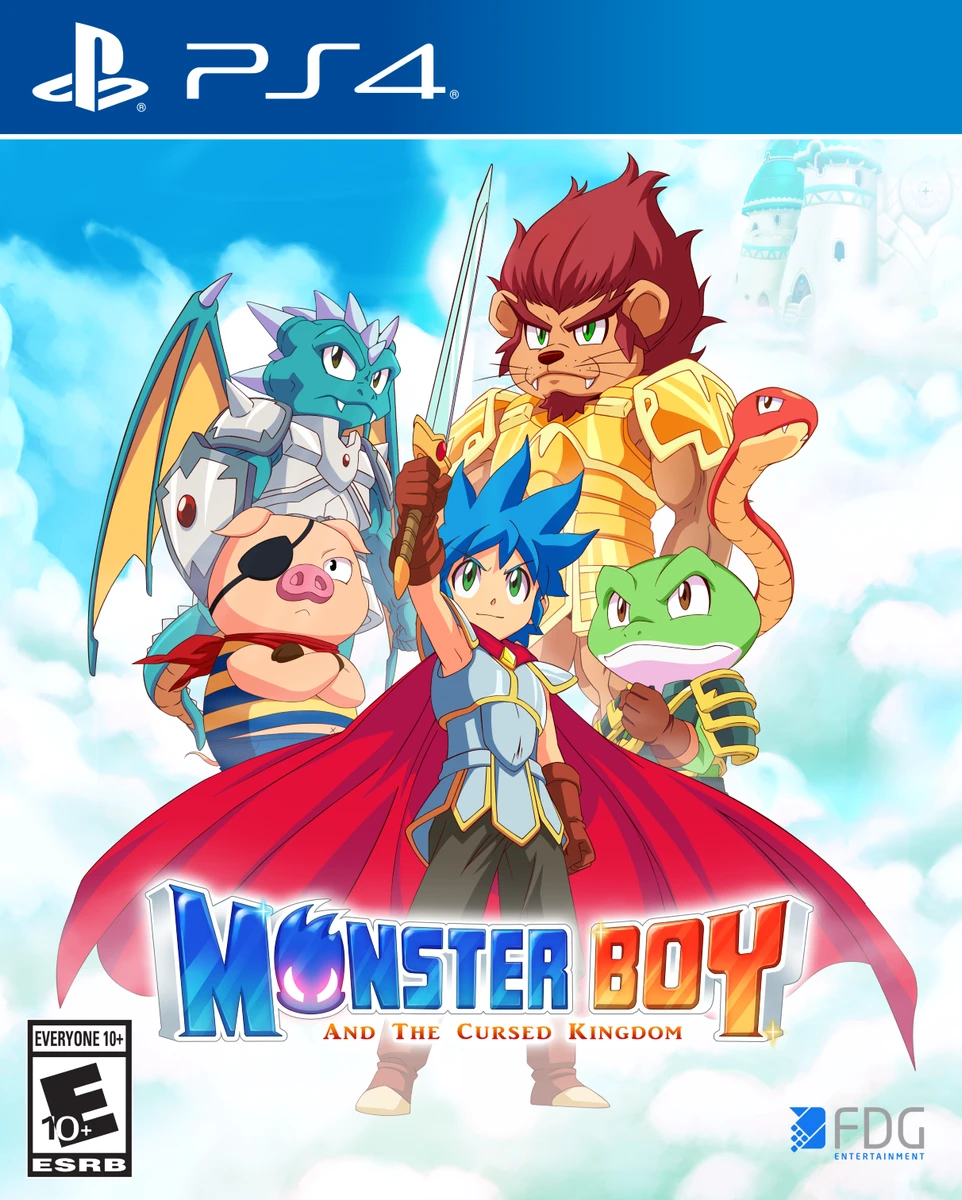 Monster Boy And The Cursed Kingdom box art