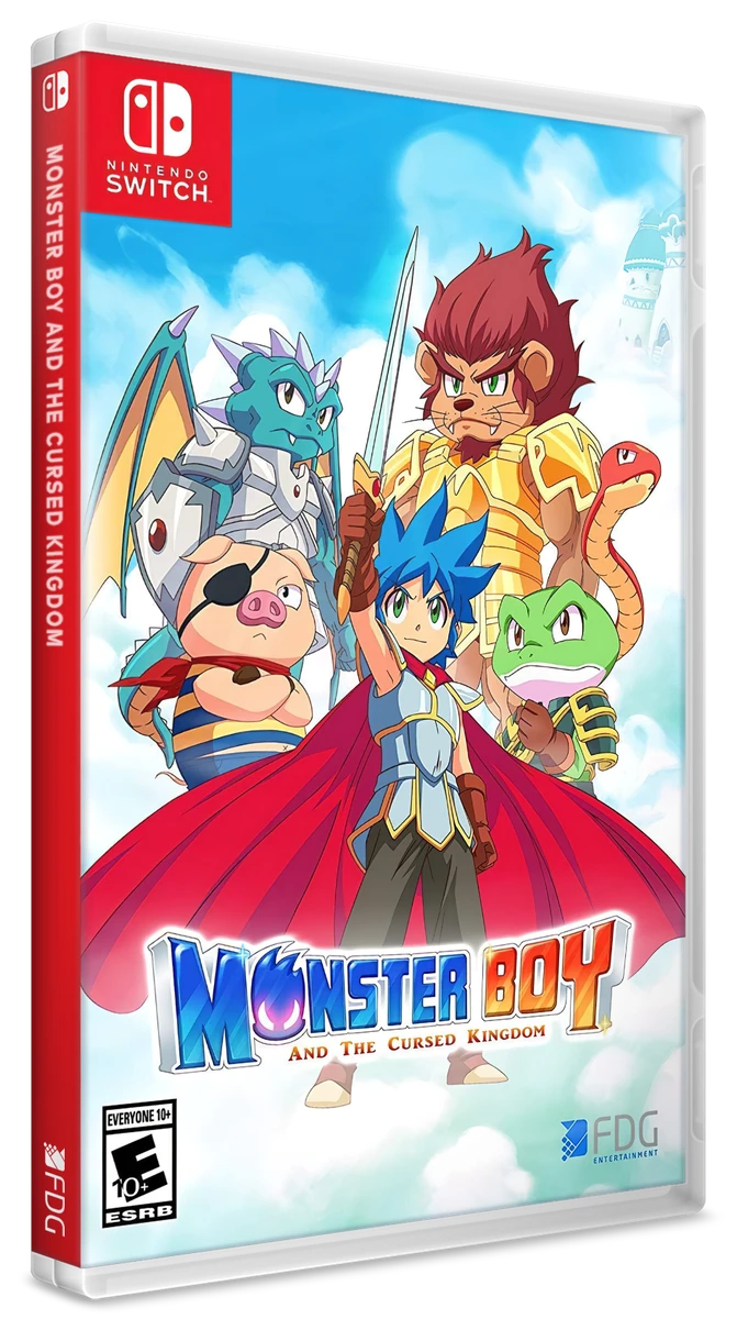 Monster Boy and the Cursed Kingdom box art