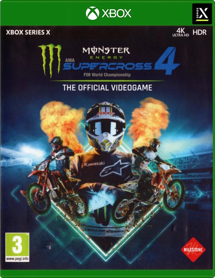 Monster Energy Supercross 4 box art