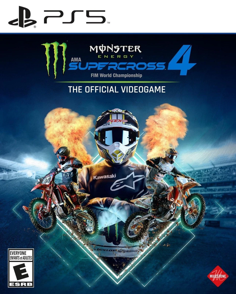 Monster Energy Supercross 4 box art