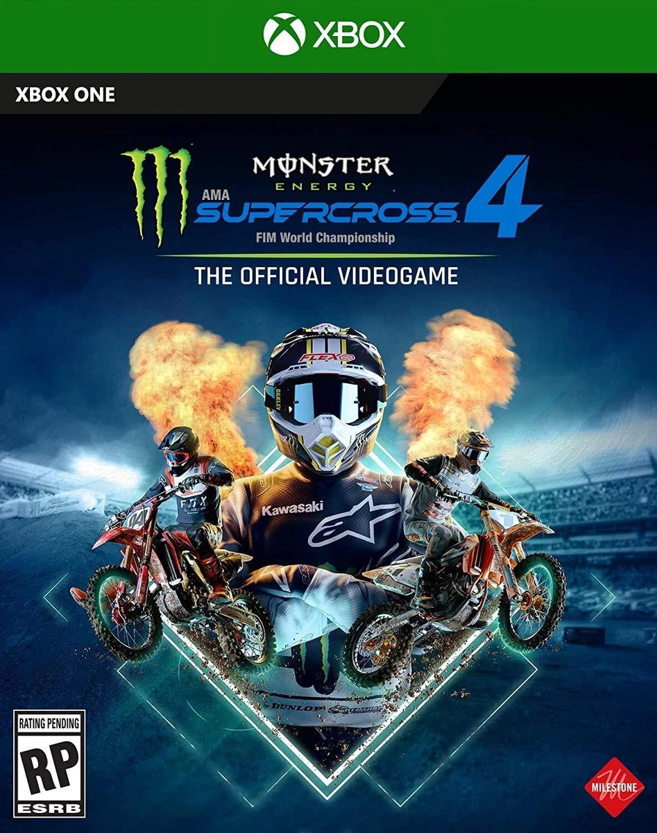 Monster Energy Supercross 4 box art