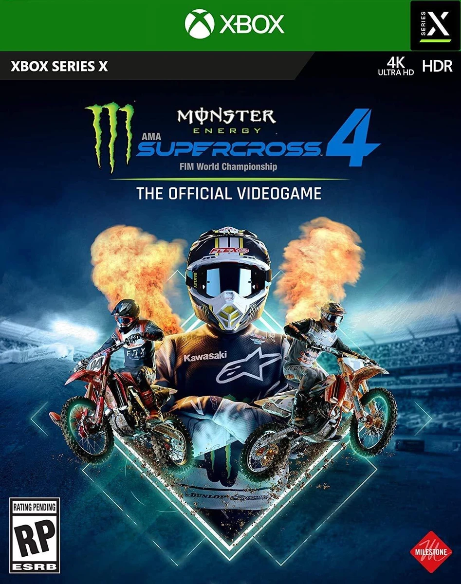 Monster Energy Supercross 4 box art