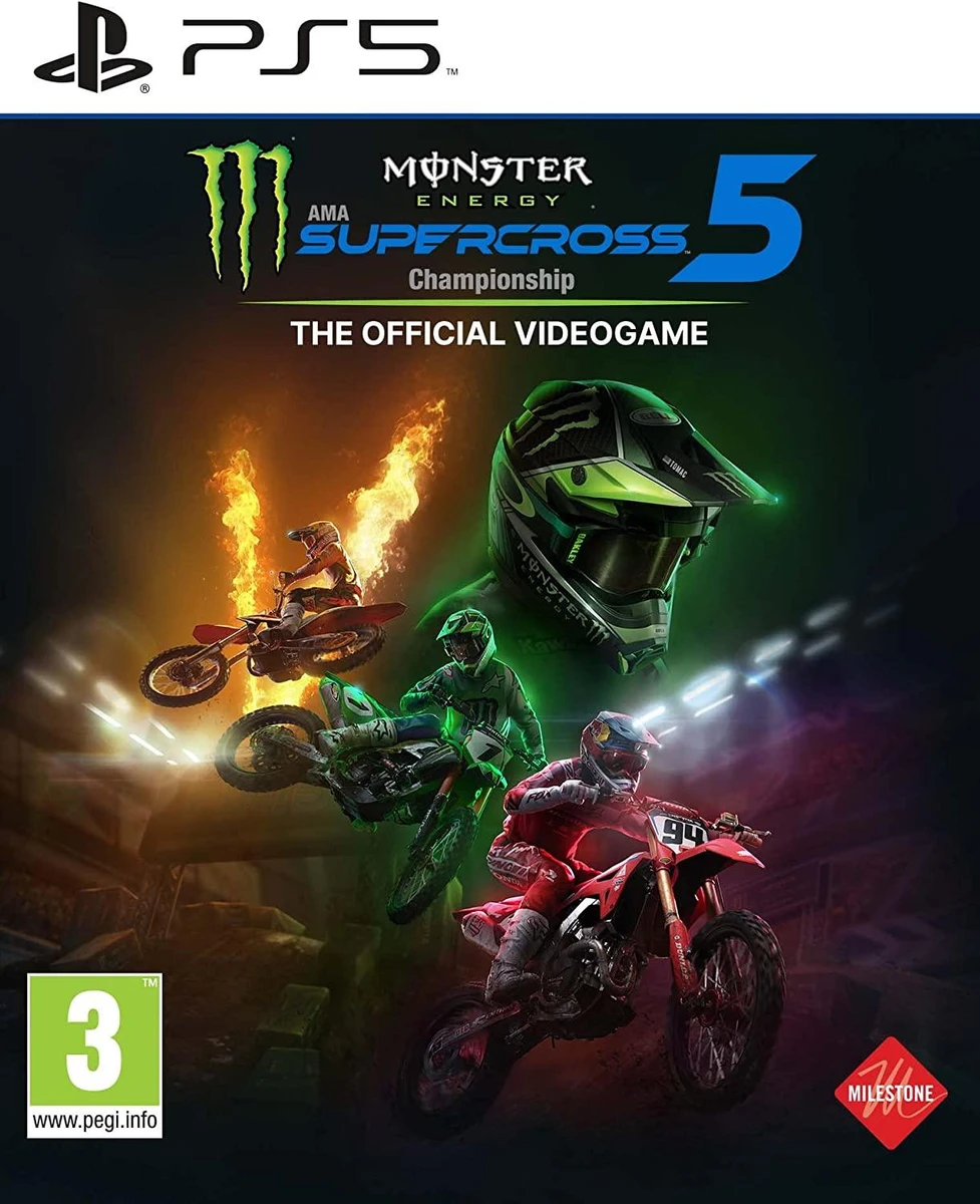 Monster Energy Supercross 5 box art