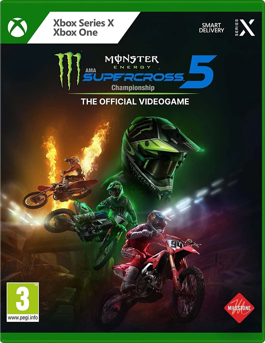 Monster Energy Supercross 5 box art