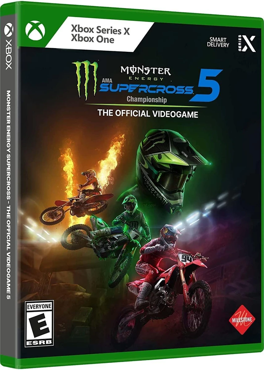 Monster Energy Supercross 5 box art