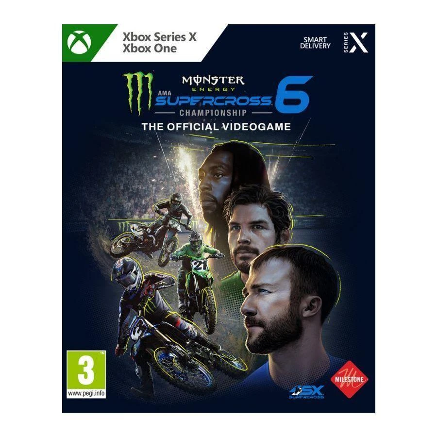 Monster Energy Supercross 6 box art