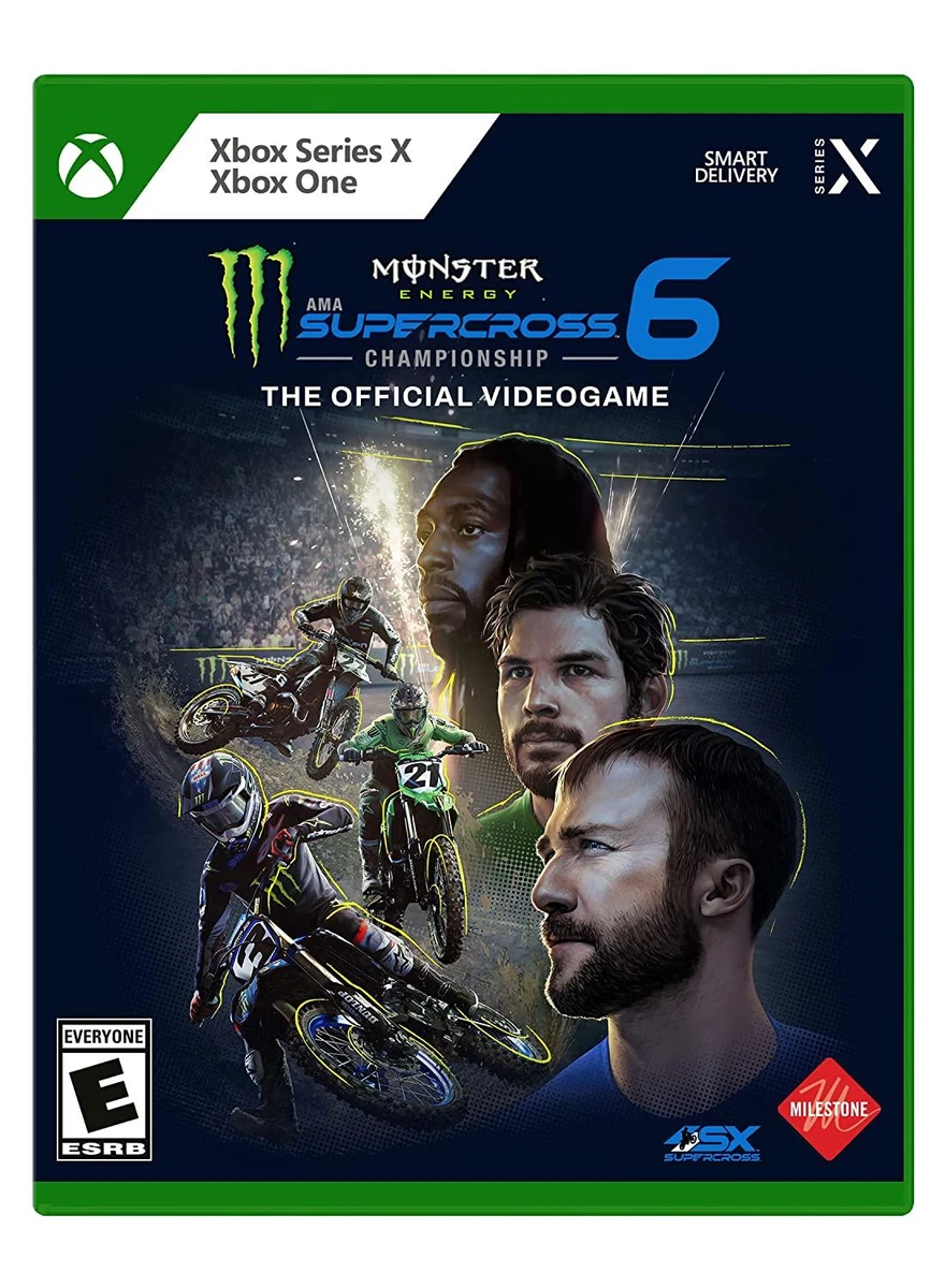 Monster Energy Supercross 6 box art