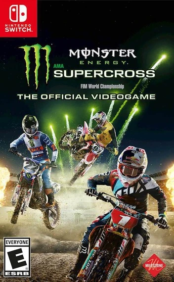 Monster Energy Supercross box art
