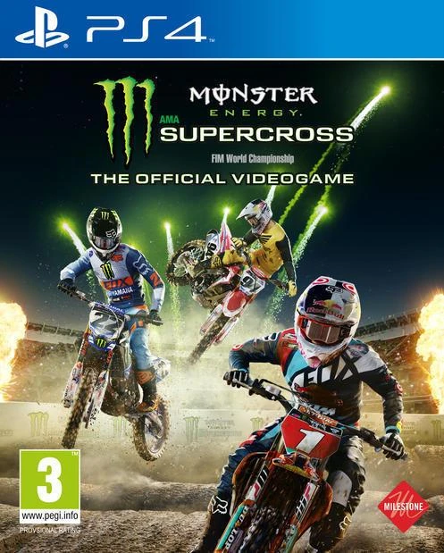 Monster Energy Supercross box art