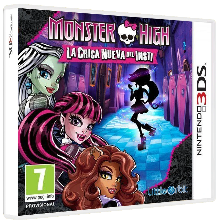 Monster High: New Ghoul in School box art