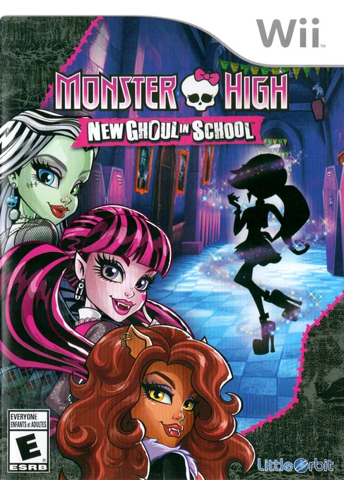 Monster High: New Ghoul in School box art