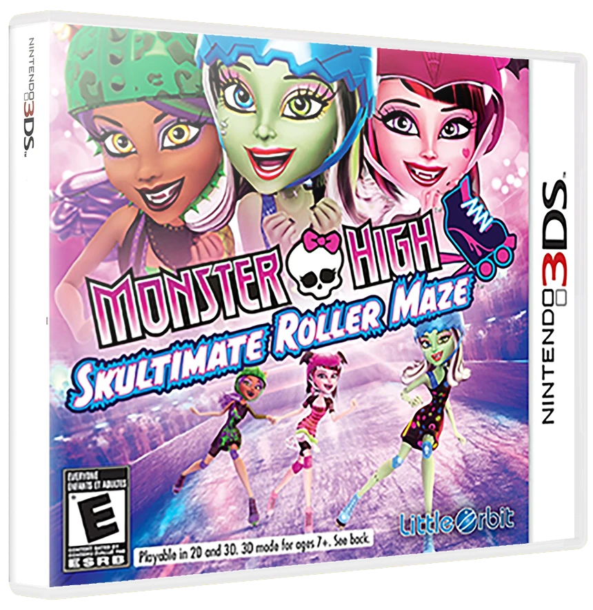 Monster High Skultimate Roller Maze box art