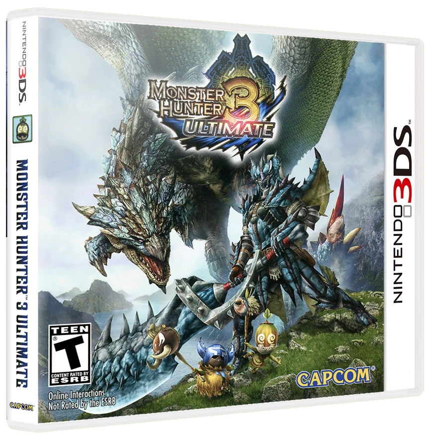 Monster Hunter 3G box art