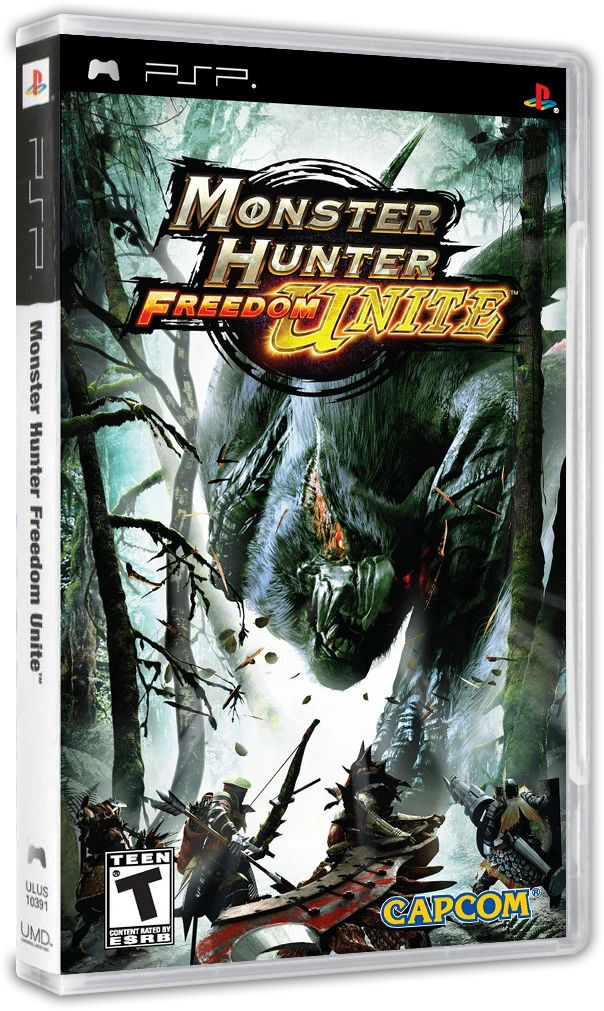 Monster Hunter Freedom Unite box art