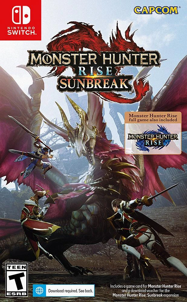 Monster Hunter Rise Sunbreak box art