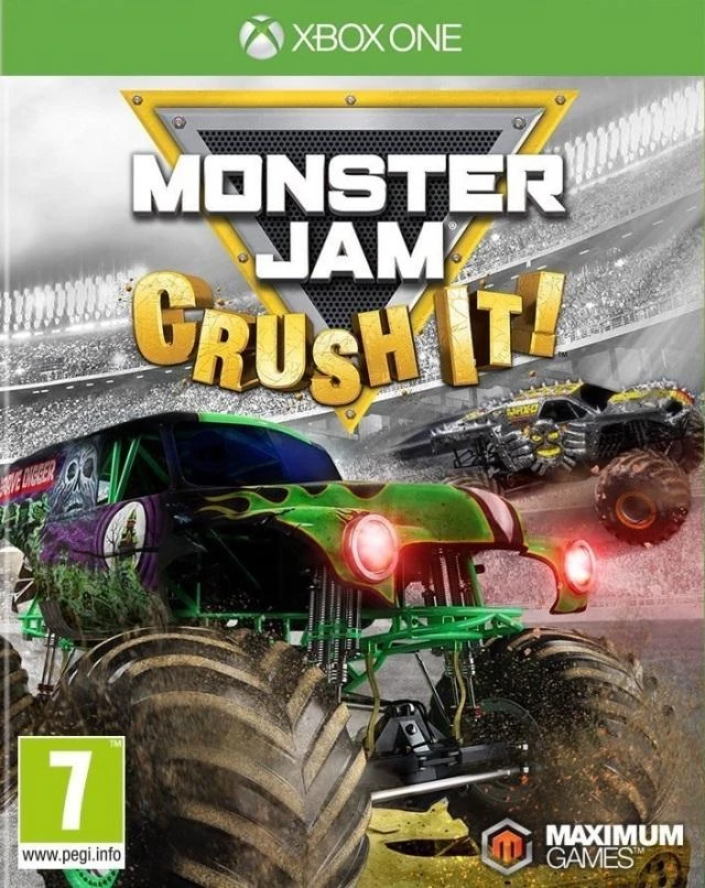 Monster Jam: Crush It box art