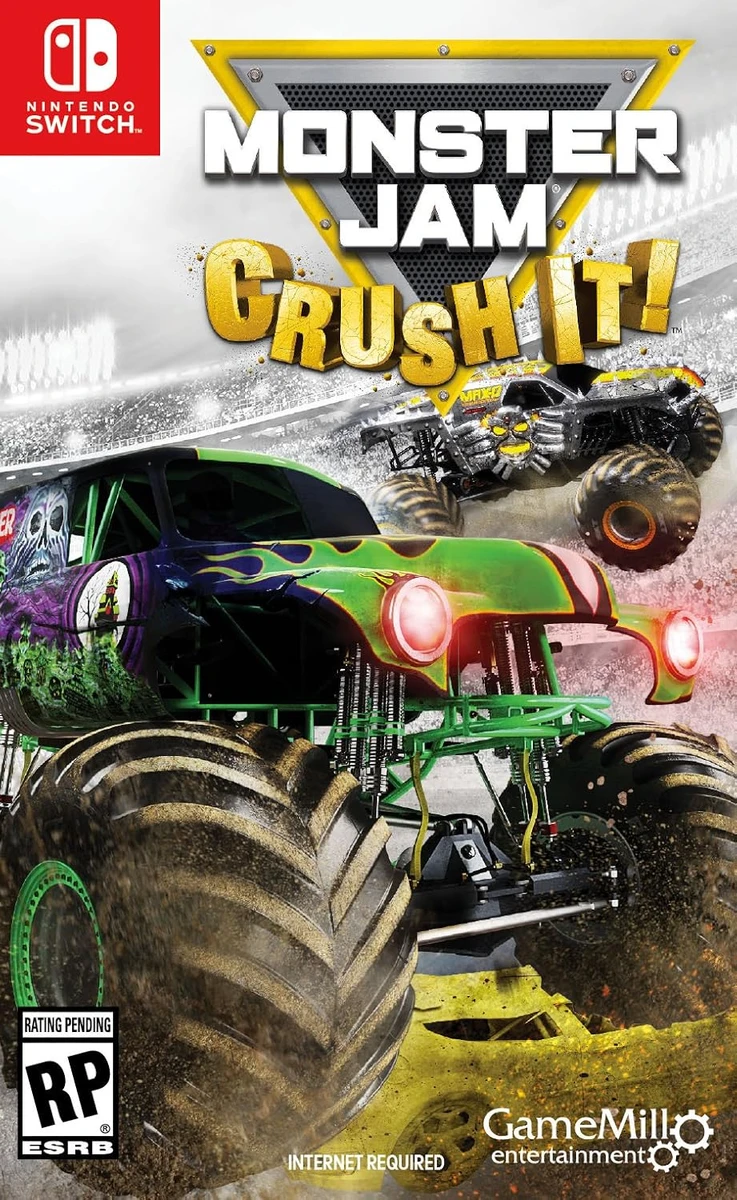Monster Jam: Crush It box art