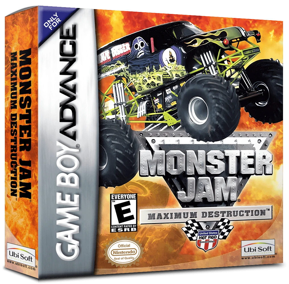 Monster Jam Maximum Destruction box art