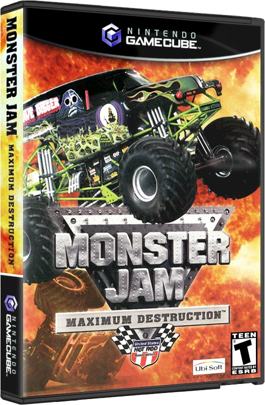 Monster Jam Maximum Destruction box art