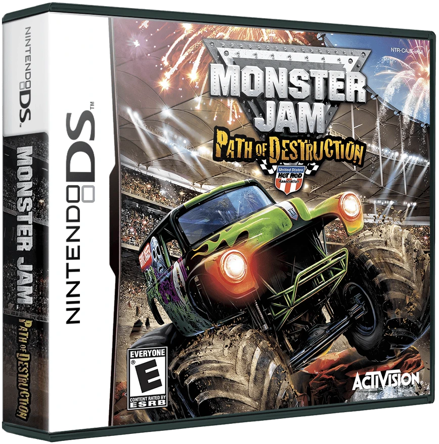 Monster Jam: Path of Destruction box art