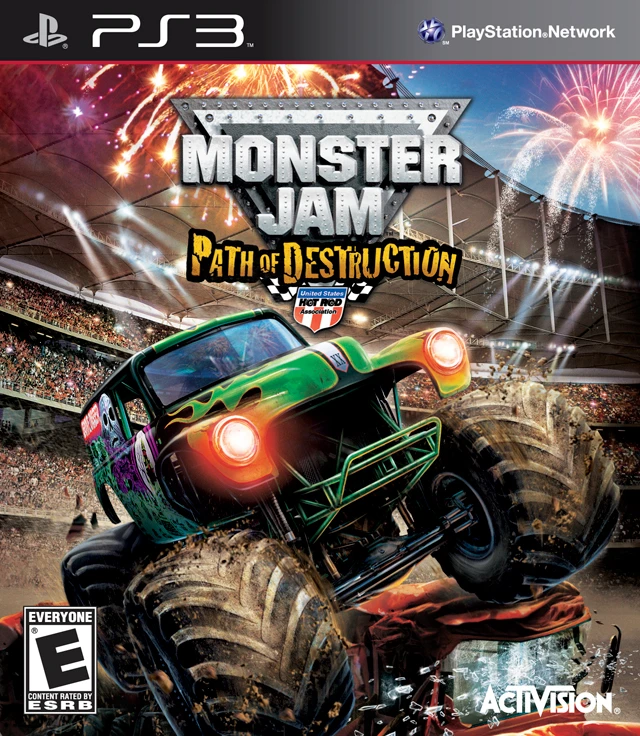 Monster Jam: Path of Destruction box art