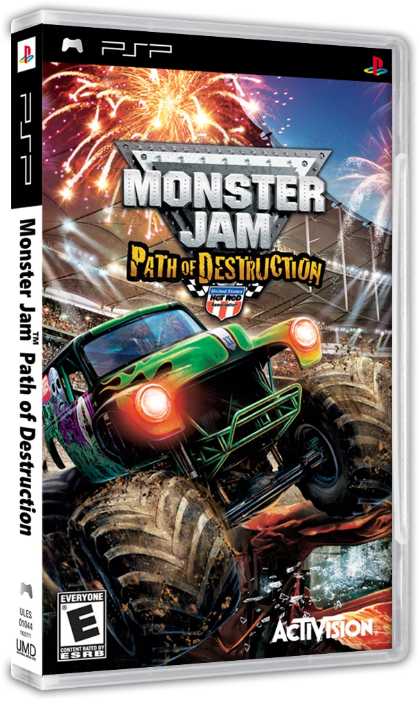 Monster Jam: Path of Destruction box art