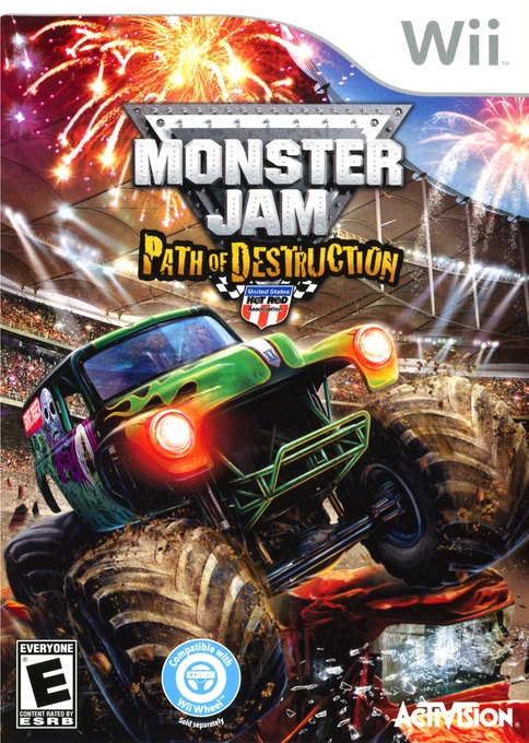 Monster Jam: Path of Destruction box art