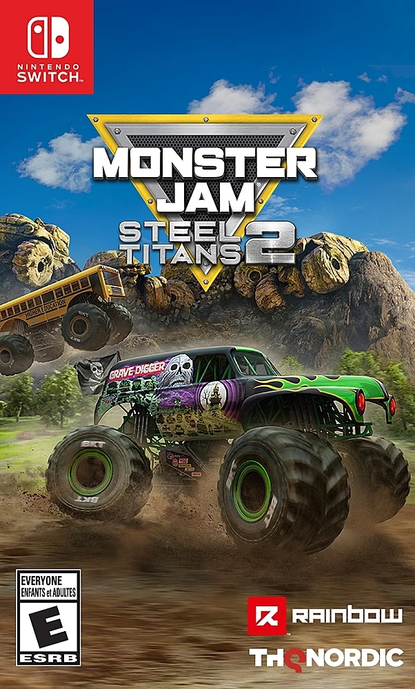 Monster Jam Steel Titans 2 box art