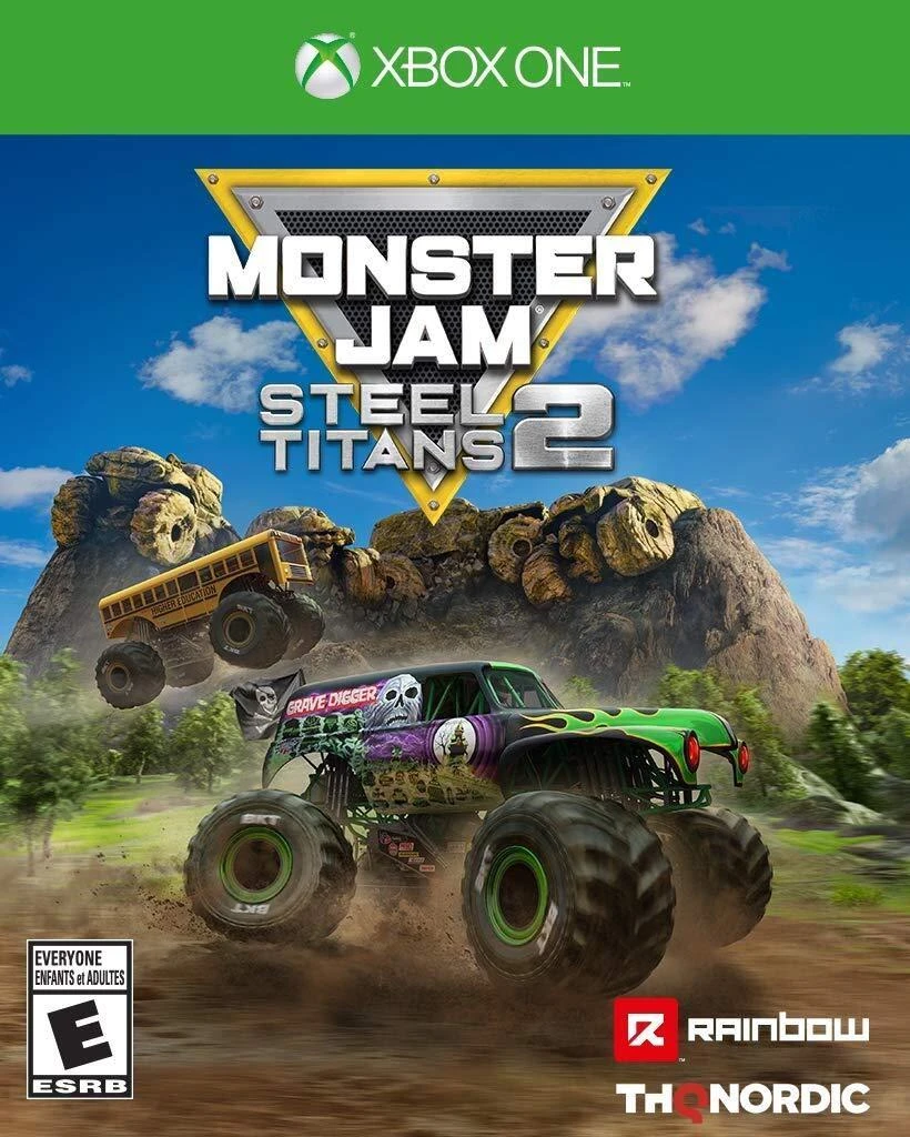 Monster Jam Steel Titans 2 box art