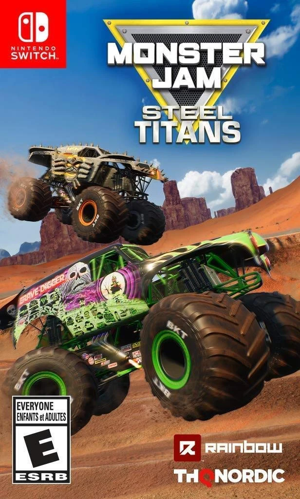 Monster Jam Steel Titans box art