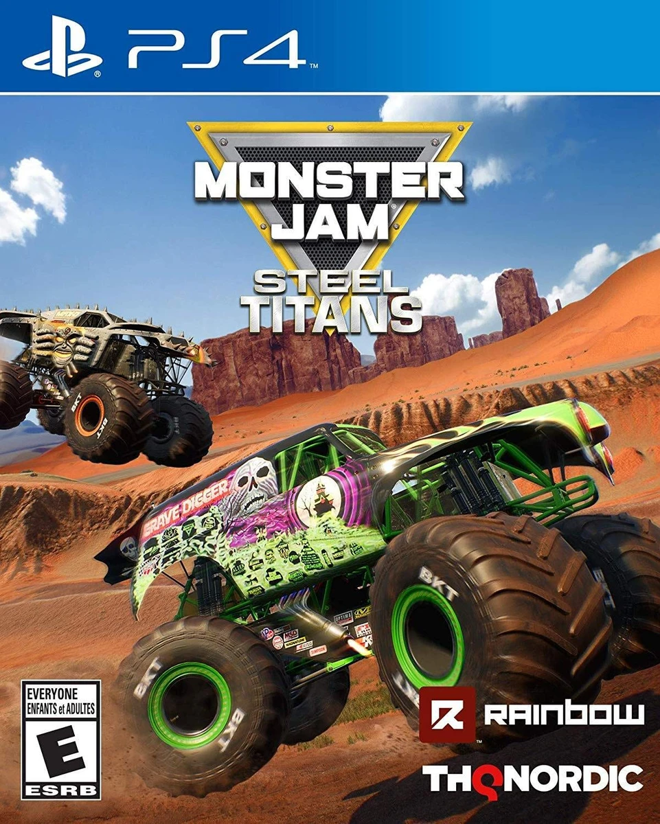 Monster Jam: Steel Titans box art